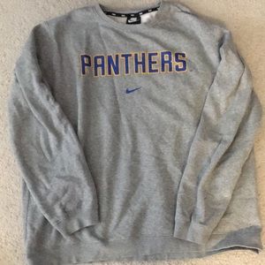Nike panthers crewneck